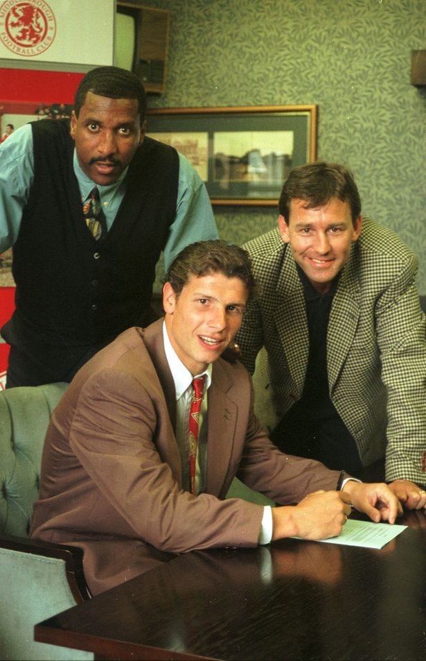 Neil Cox's Middlesbrough memories, that FA Cup clash with Ravanelli & what  happened next | Teesside Live