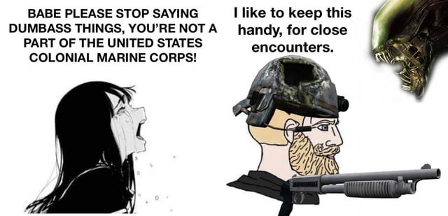 Fixed it! Anyway this is my dumb meme that some of you seemed to enjoy. :  r/LV426