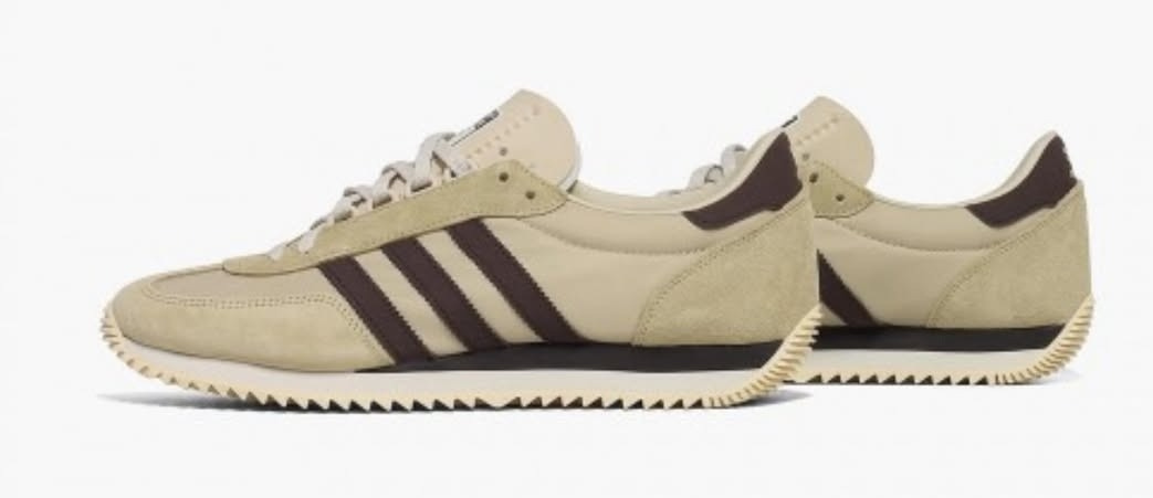 adidas gazelle silver green womens Adidas Tennis Shoes Ilie Nastase Raul Ramirez Tom Okker 1977 Ad AF3-5 –  Everyday Ephemera main image 0