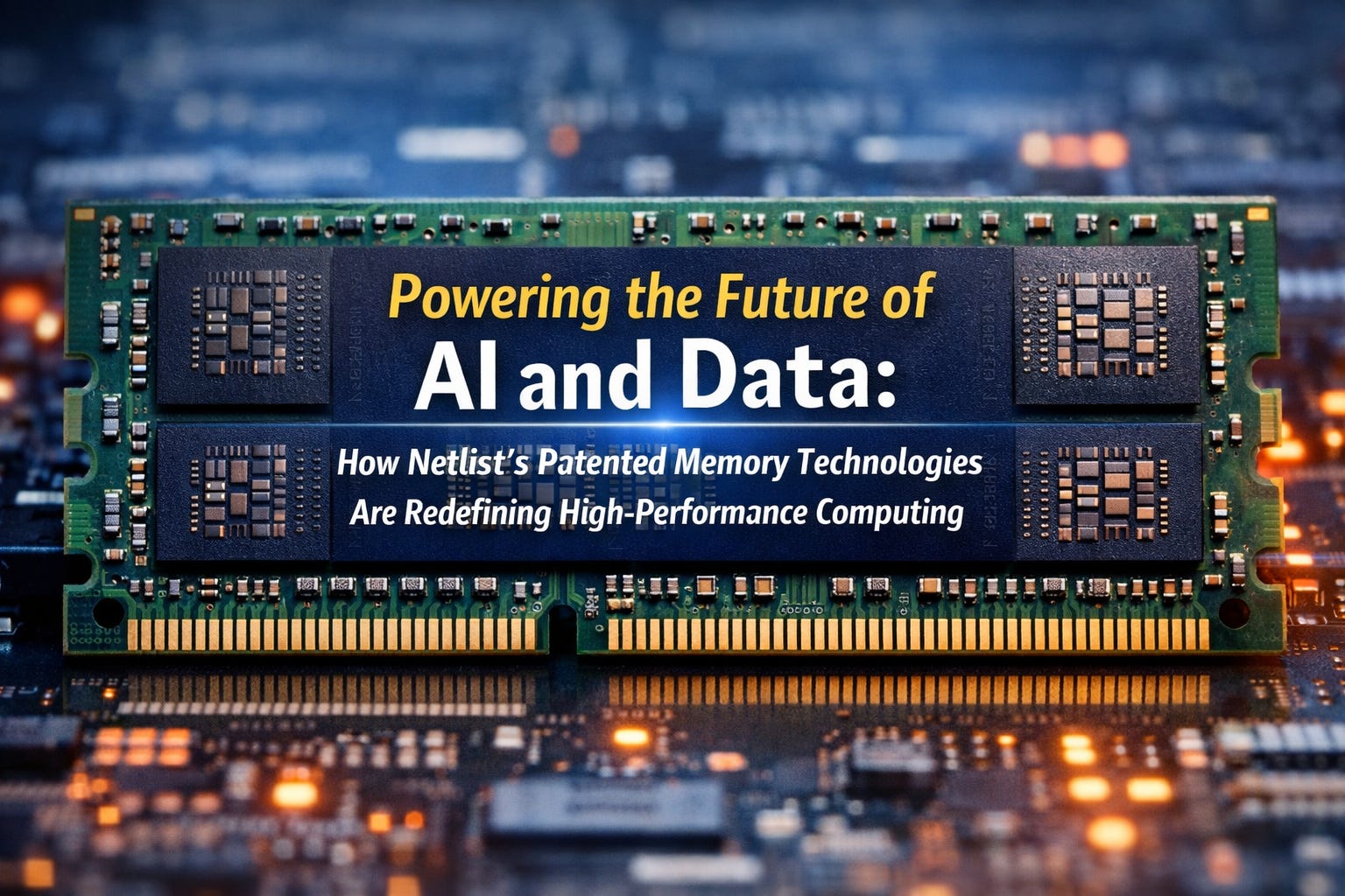 Powering the Future of AI and Data: How Netlist’s (NLST) Patented ...