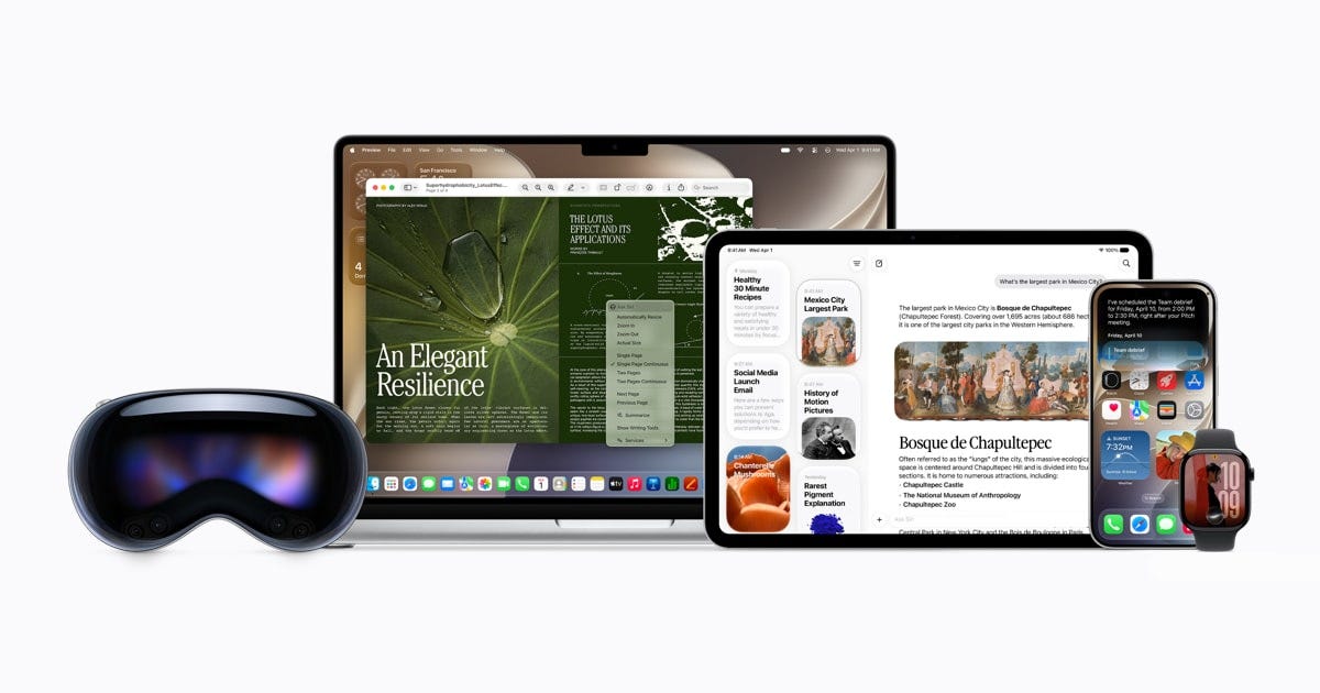Apple Siri AI across its devices Apple Siri AI across its devices