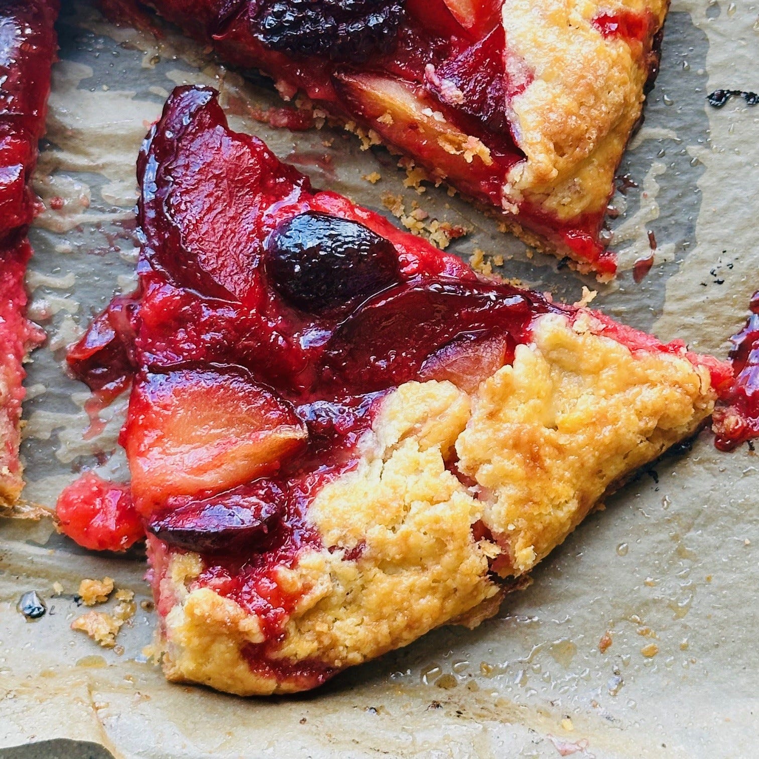 THE ANTI-PERFECT FRUIT GALETTE. - Jill Dupleix Eats