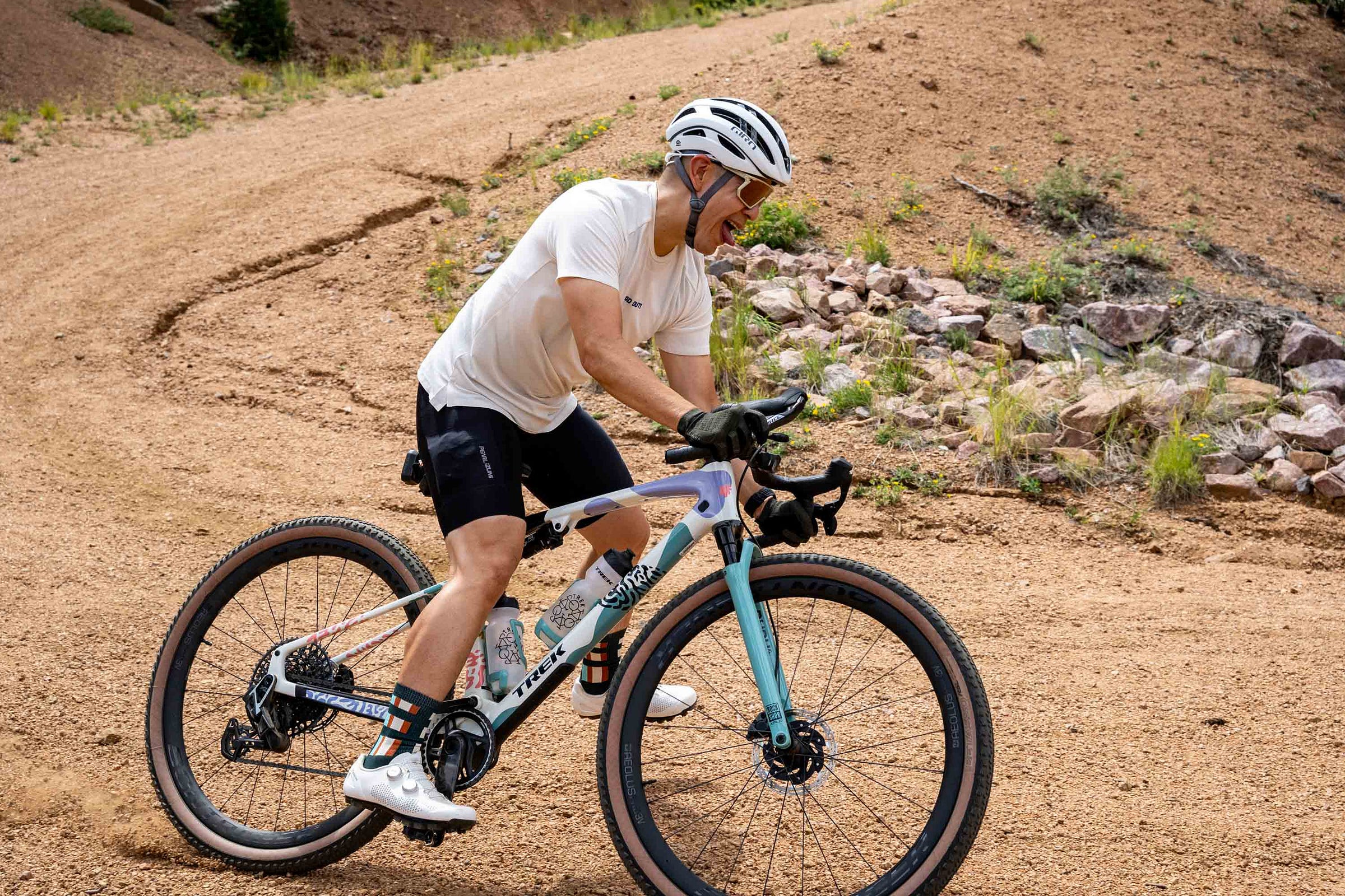 Trek Checkout review riding picture