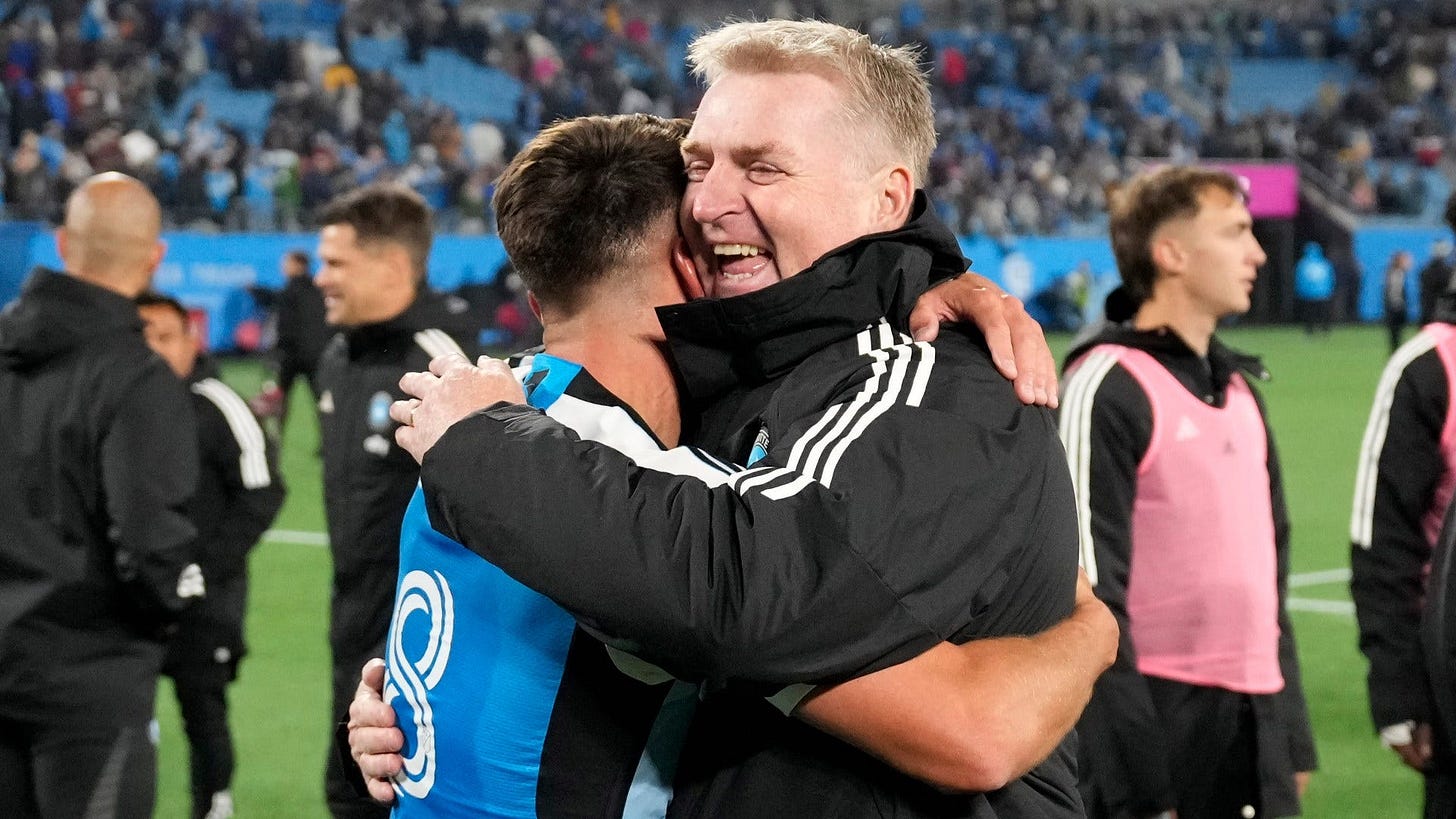 They reminded me' - Dean Smith hilariously shares Charlotte FC defenders  told him they are 'owed' a bottle of Wine after securing clean sheet for  ex-Aston Villa boss's first MLS victory |
