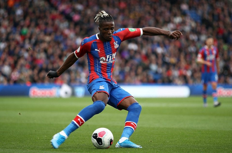 Chelsea told by Crystal Palace Wilfried Zaha will cost £80m if they want to  sign him in January transfer window