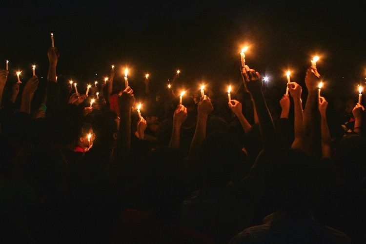 Candle Lit Procession - A CATHOLIC MOMENT