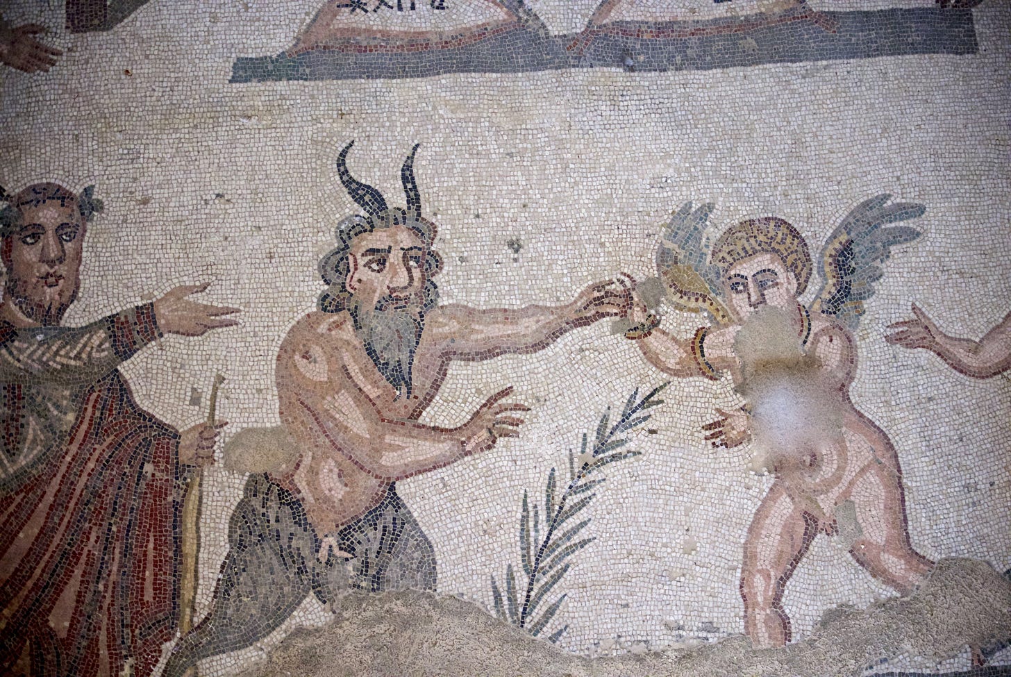 Vestibule of Eros and Pan | Villa Romana del Casale