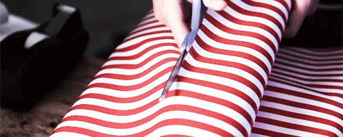 When you're cutting something and the scissors glide and you ...