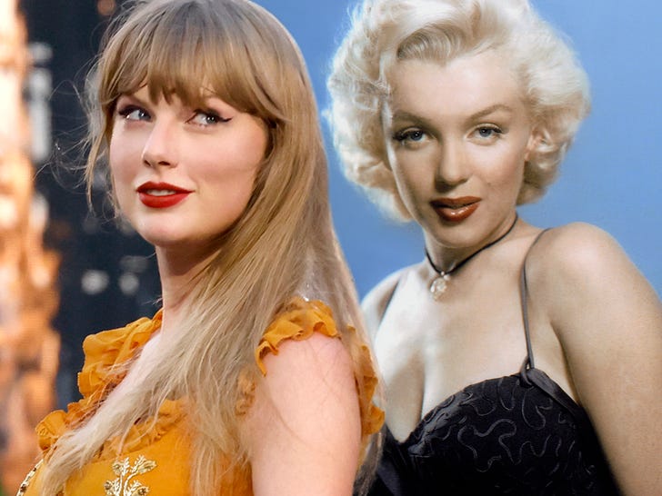 Taylor Swift and Marilyn Monroe