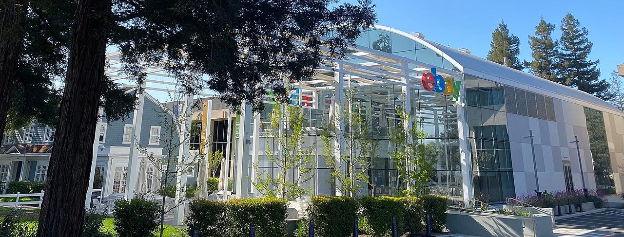 Il quartier generale di eBay nella Silicon Valley (Immagine Wikipedia) Il quartier generale di eBay nella Silicon Valley (Immagine Wikipedia)