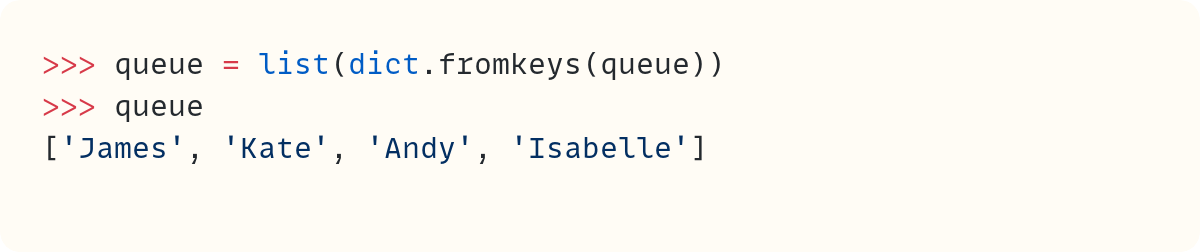 I Want to Remove Duplicates from a Python List • How Do I Do It?