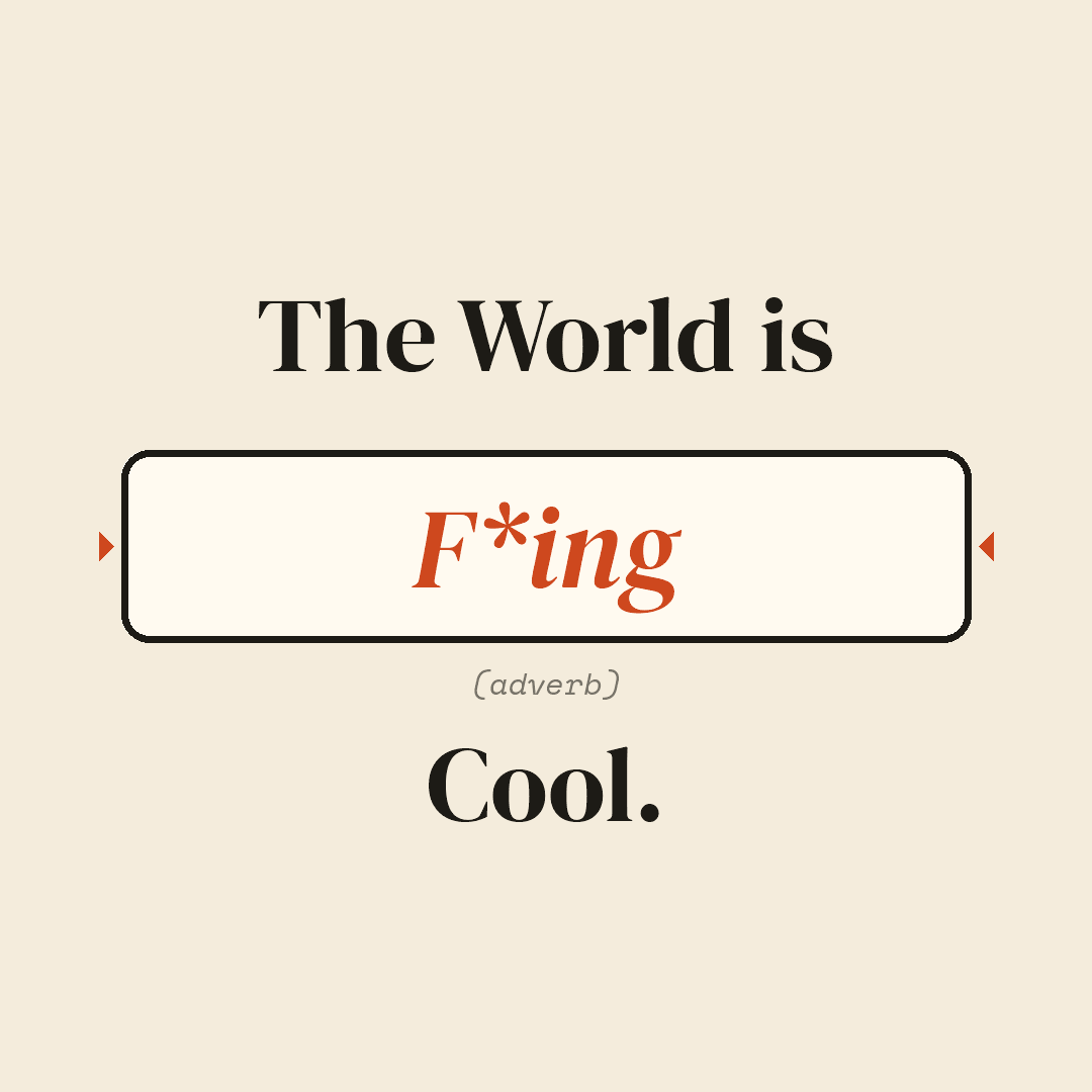 The World is F*ing Cool logo