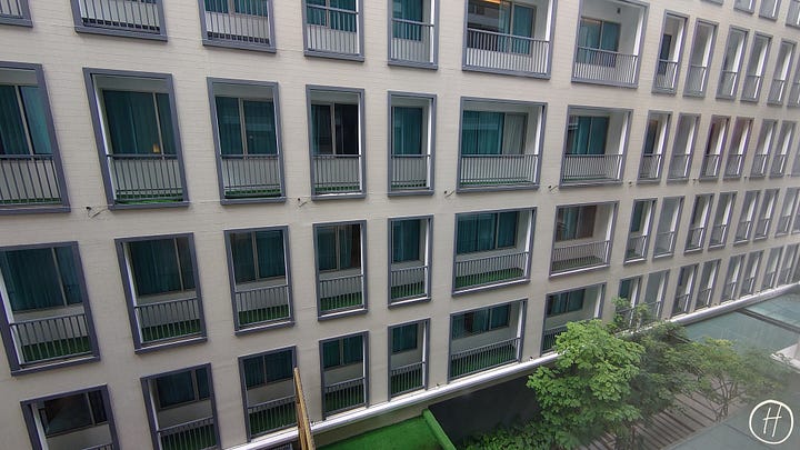 View from Deluxe room