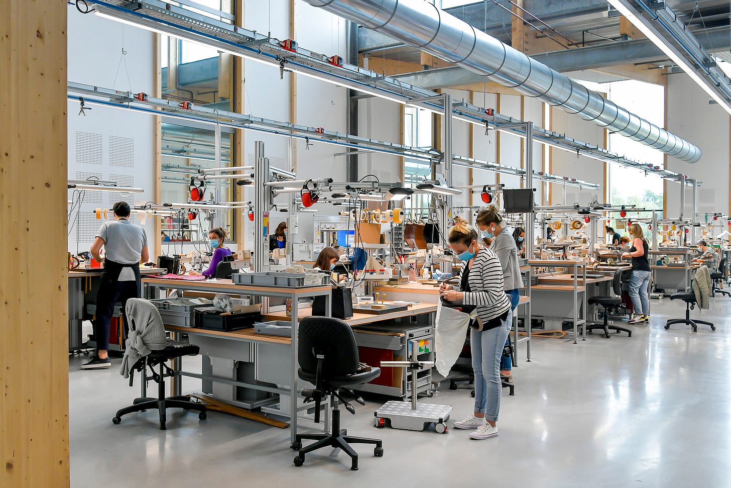 La manufacture Hermès monte en puissance en Gironde avec 200 artisans