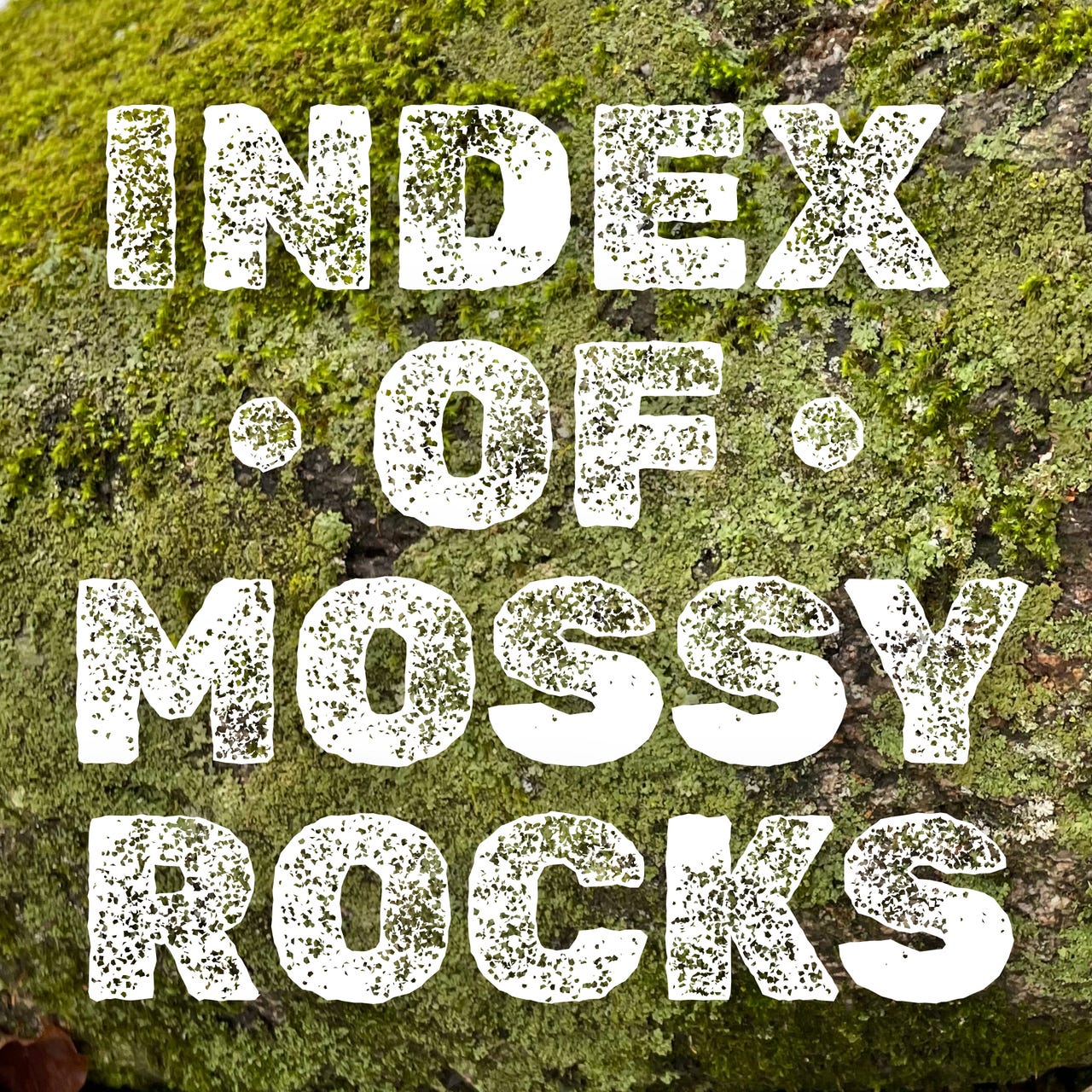 Index of Mossy Rocks