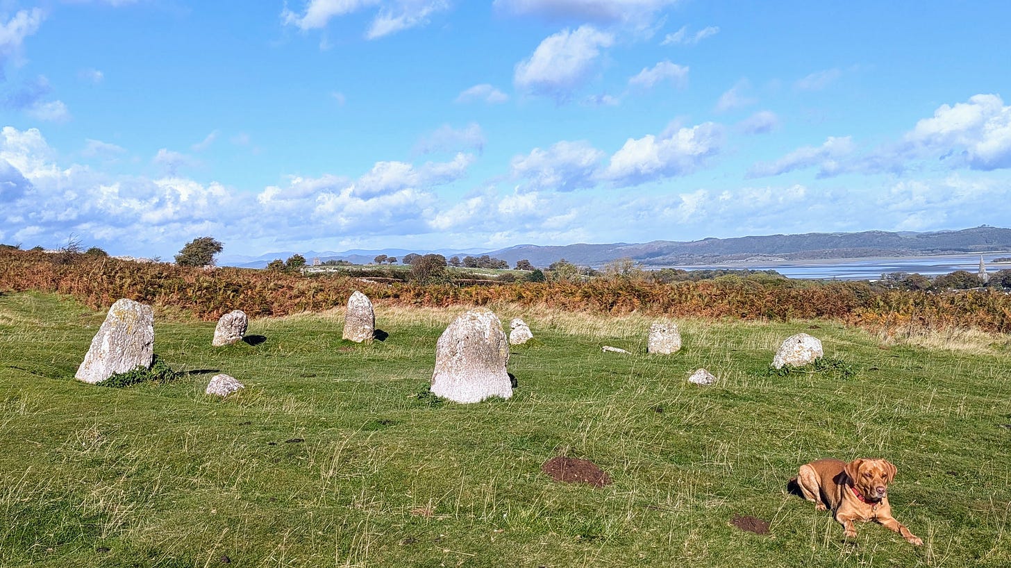 Birkrigg Bronze Age Stone Circle, Ulverston, Cumbria, England