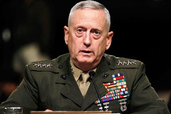 Mattis Nomination Mattis Nomination
