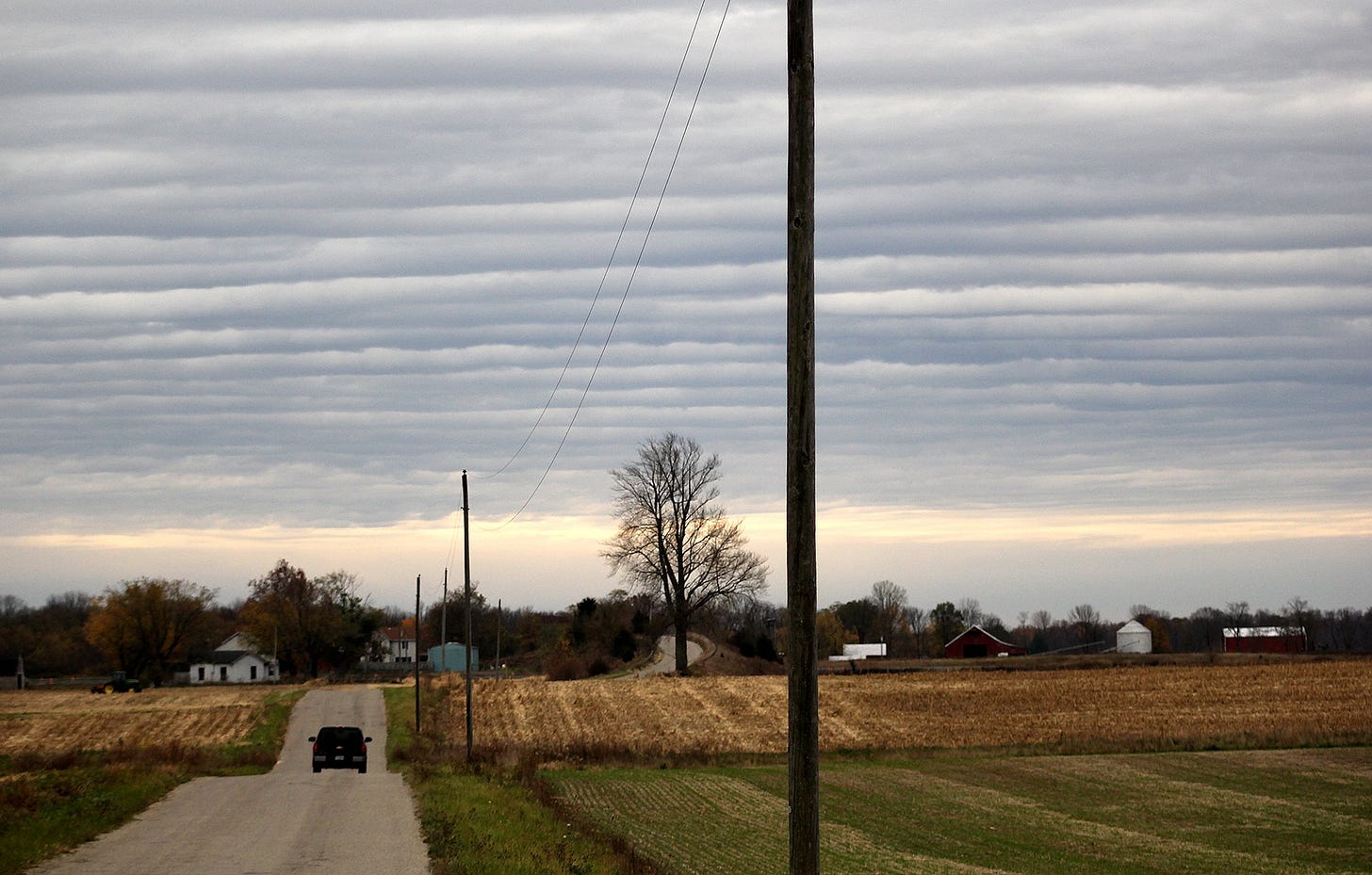 Clouds on Kennard Road