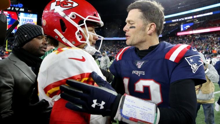 Tom Brady vs. Patrick Mahomes: The key stats you need to know in the NFL's GOAT debate image