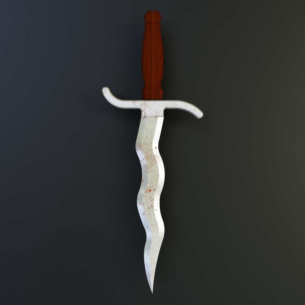 Free 3D file Wiggly Dagger 🗡️・3D printable model to download・Cults