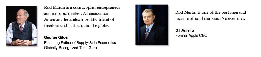 About Rod D. Martin - by Rod D. Martin