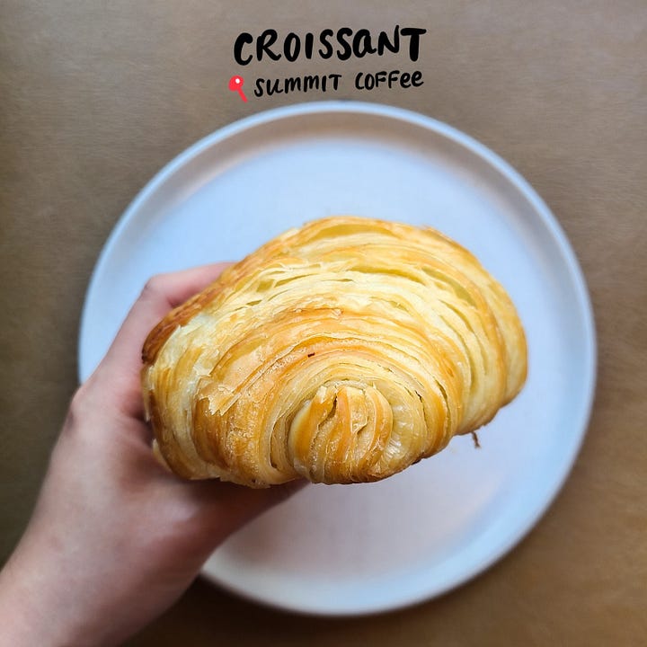 Summit Coffee croissant