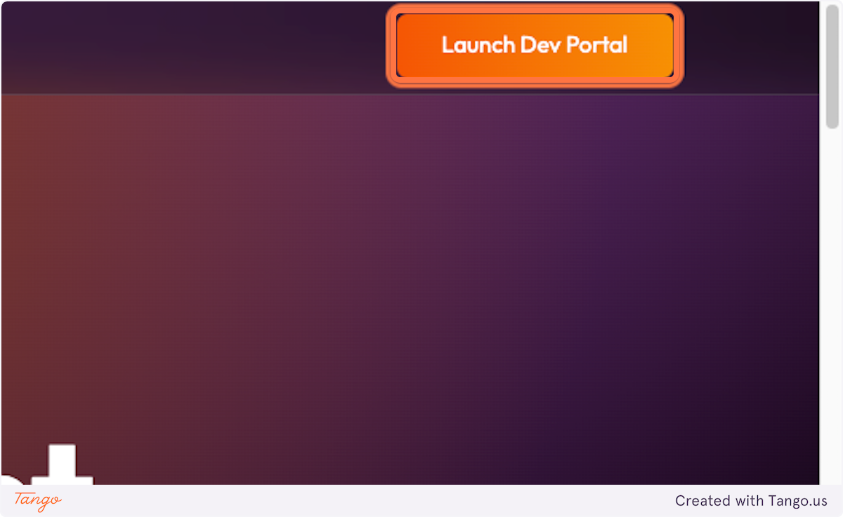 Go to www.helius.xyz and Launch Dev Portal