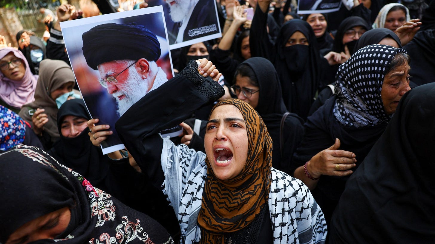 Protests across India against Khamenei's killing | Protests News | Al  Jazeera