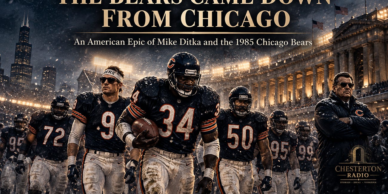 THE BEARS CAME DOWN FROM CHICAGO