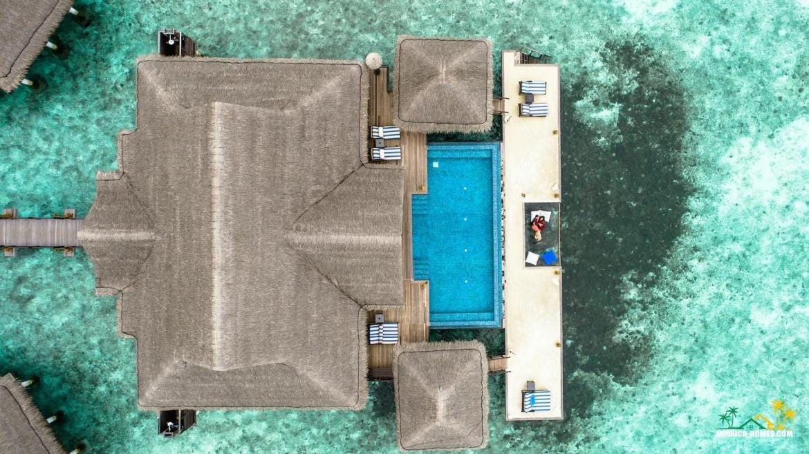 aerial photo of brown concrete house