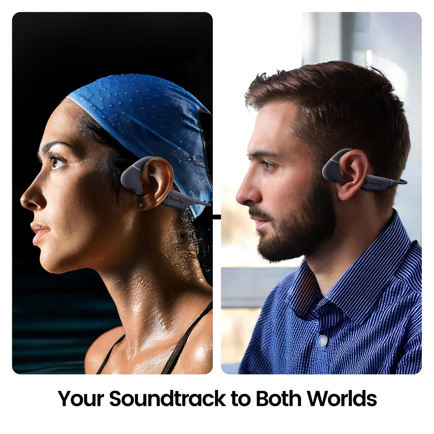 open ear design for full awareness