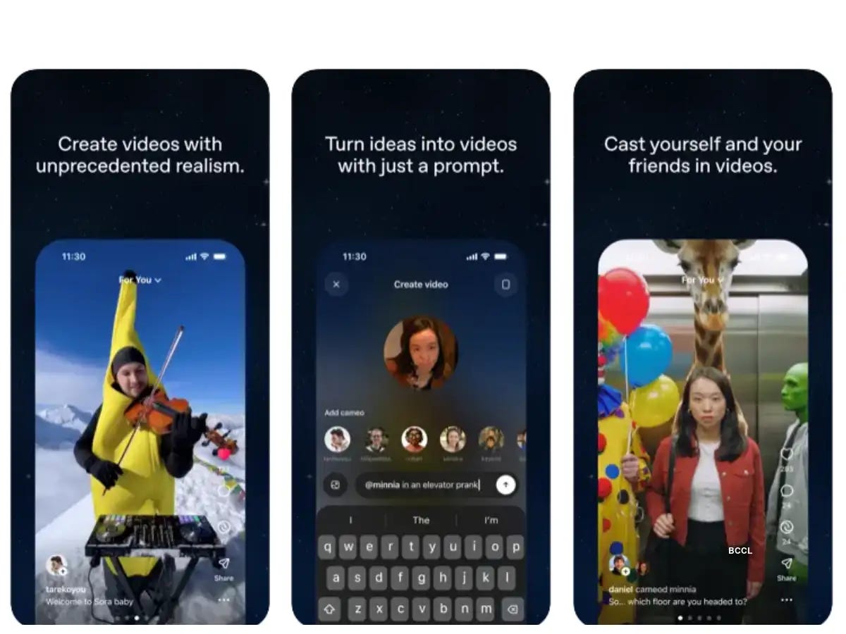 OpenAI’s Sora 2 Launches Instagram-Style Video Platform. Story by FutureCraft AI.