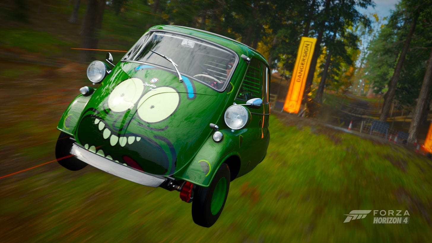 Made this abomination, there's a livery and separate liveries for you to slap on any car. I'm so sorry. : r/forza Made this abomination, there's a livery and separate liveries for you to slap on any car. I'm so sorry. : r/forza
