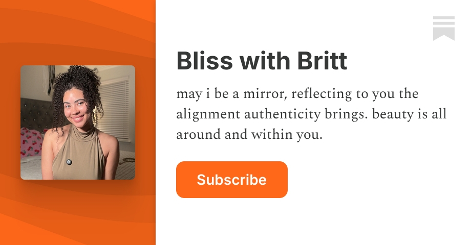 Bliss with Britt | Substack