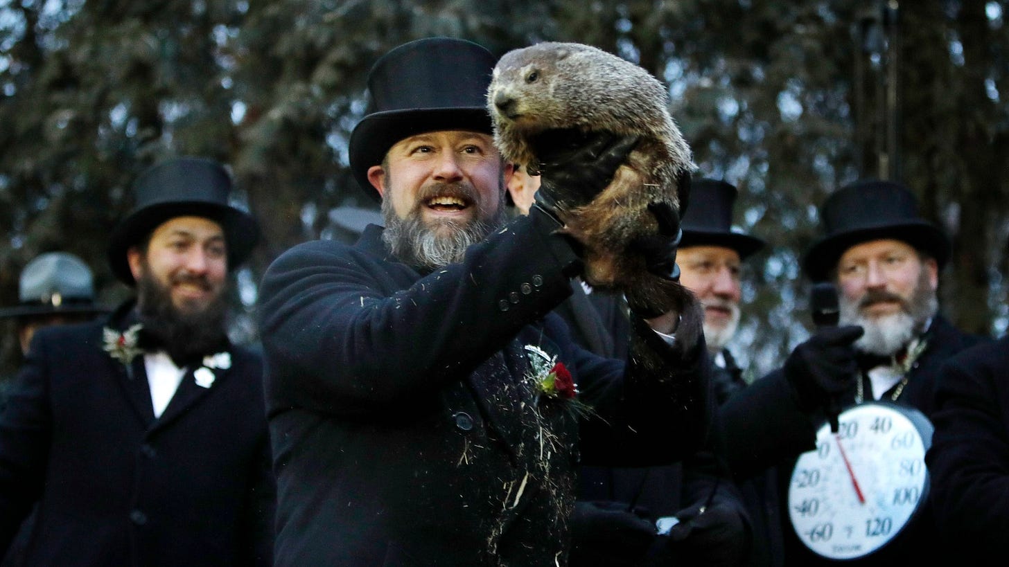 Groundhog Day 2021 – Punxsutawney Phil sees shadow, predicts six more ...