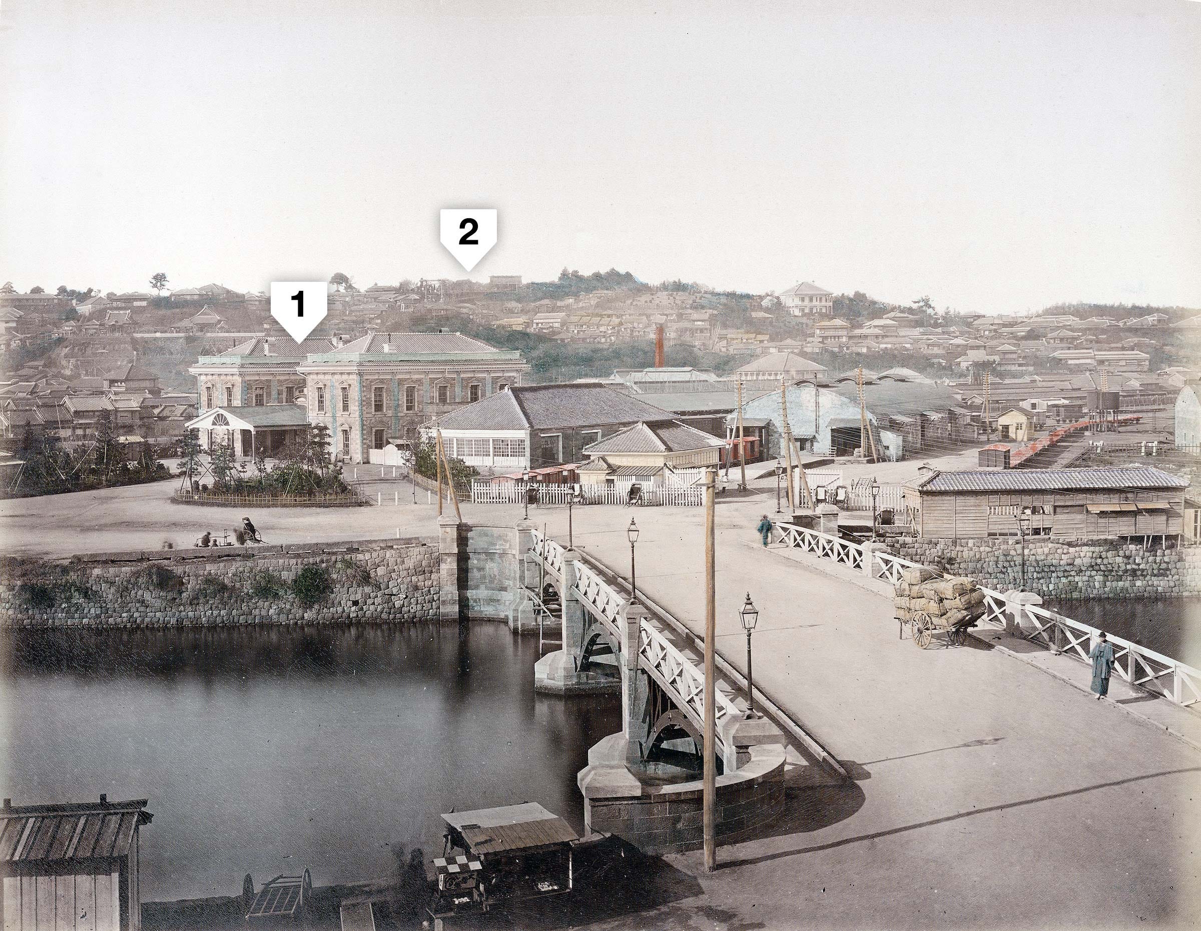 Yokohama Station, 1873 Yokohama Station, 1873