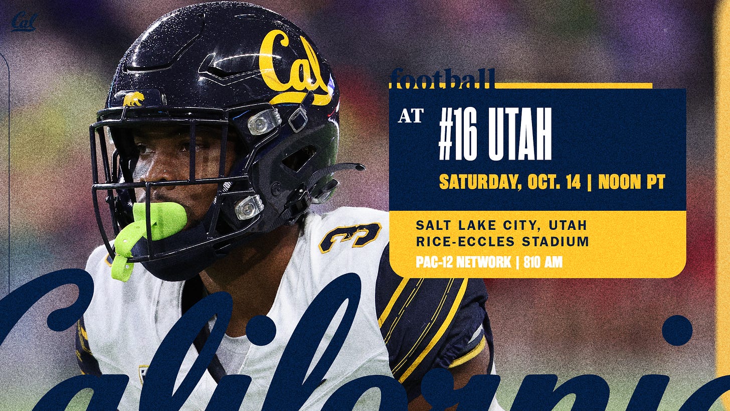 Cal Battles No. 16 Utah In Salt Lake City Cal Battles No. 16 Utah In Salt Lake City