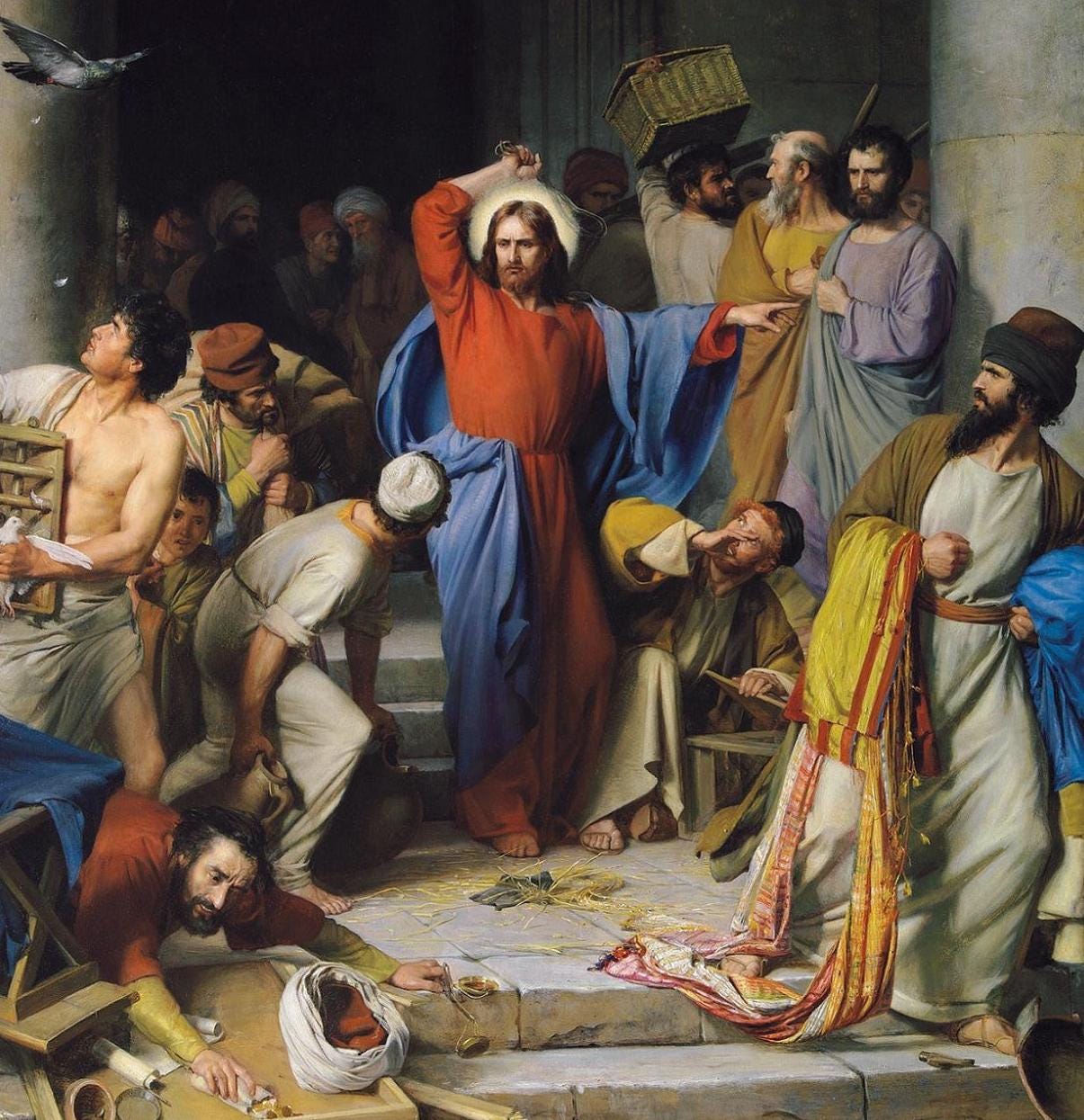 Jesus Cleansing Temple2 - Carl Bloch - Community in Mission Jesus Cleansing Temple2 - Carl Bloch - Community in Mission