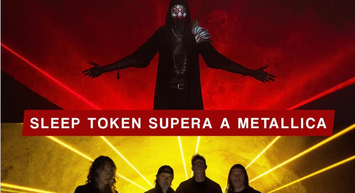 Did Sleep Token 'Out Stream' Metallica?