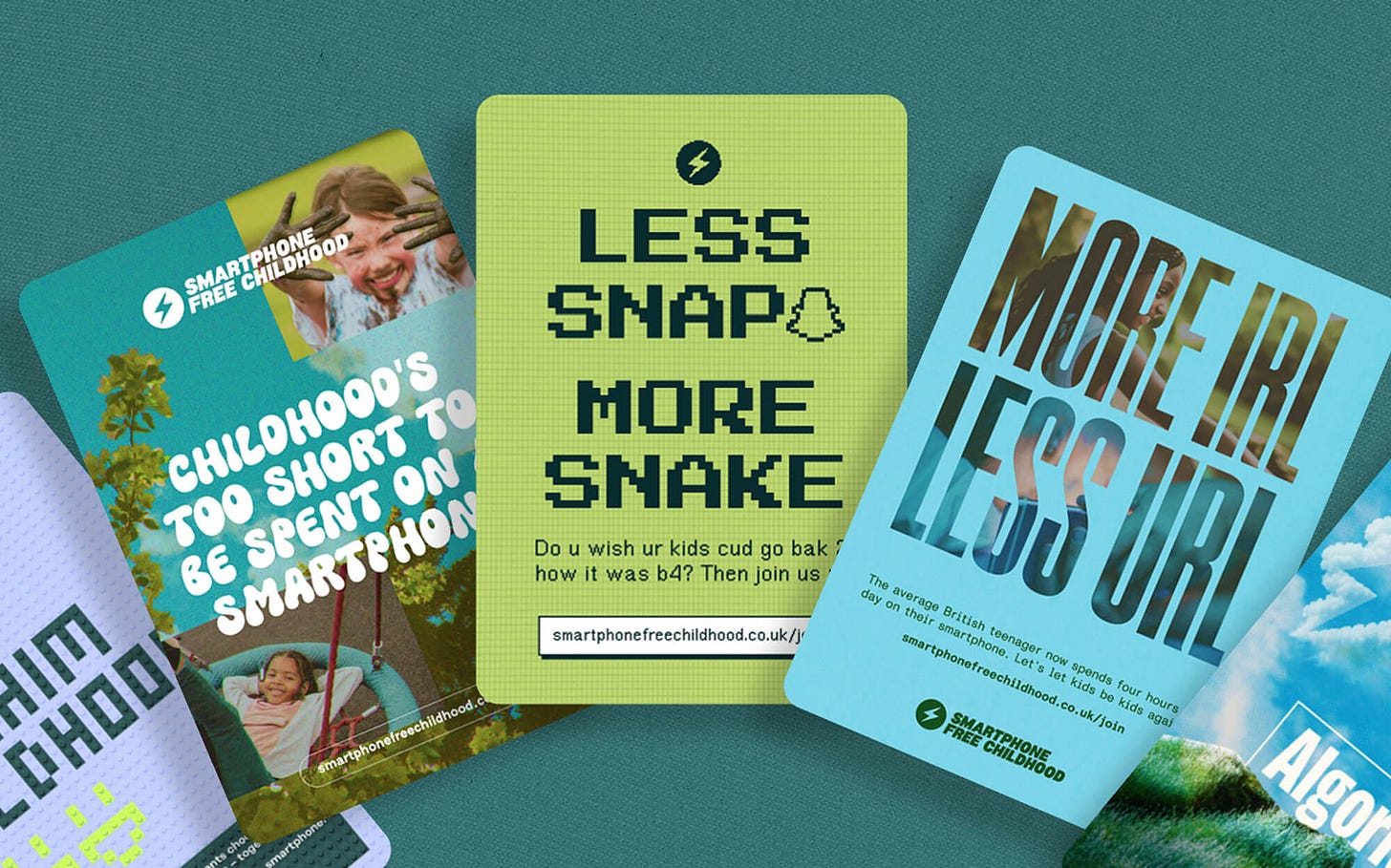 Killer SFC assets: printable flyers, posters and stickers to help spread  the message | Tools | Smartphone Free Childhood