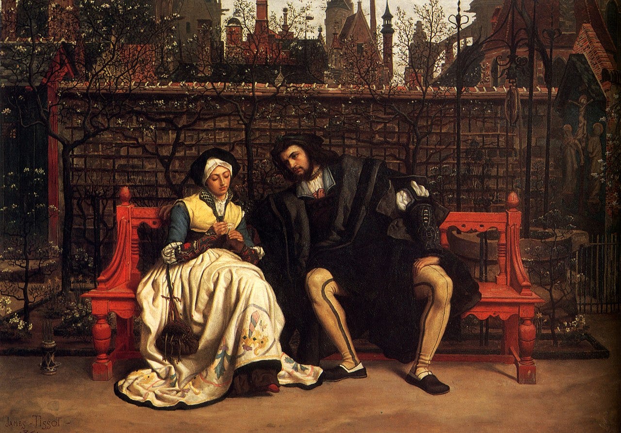 Leisure scene by Tissot Leisure scene by Tissot