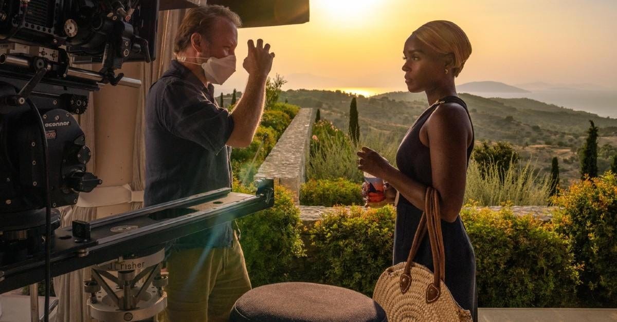 Glass Onion: Rian Johnson Shares Hilarious BTS Photo for Knives Out Sequel