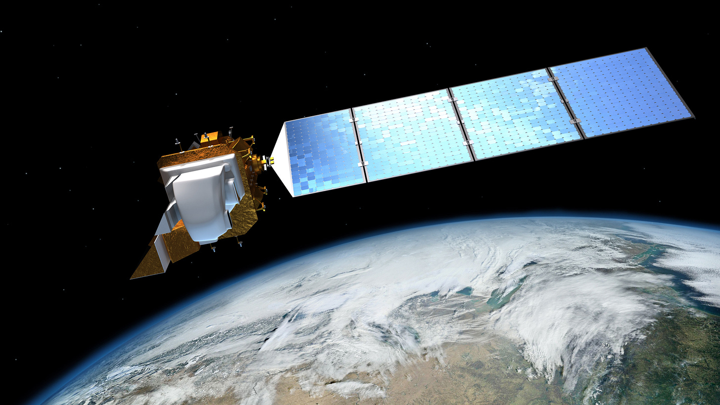 Satellite image of Earth from Landsat 8, showing the planet from space with detailed cloud patterns and surface features. Satellite image of Earth from Landsat 8, showing the planet from space with detailed cloud patterns and surface features.