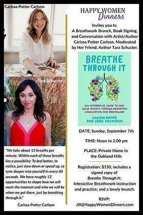 San Francisco Area Events | happy-women-dinners