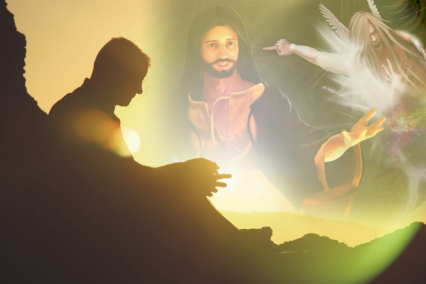 神与魔无时无刻不在影响着人类的自由意志 神与魔无时无刻不在影响着人类的自由意志