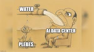 Google cancels $1bn data center in Indiana after residents protested that the data center would "jack up electricity prices" and "suck away untold gallons of water in an area already plagued with Google cancels $1bn data center in Indiana after residents protested that the data center would "jack up electricity prices" and "suck away untold gallons of water in an area already plagued with
