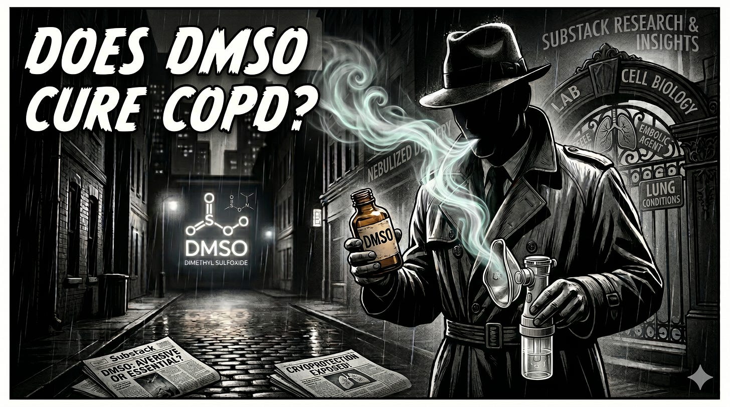 DMSO cures COPD