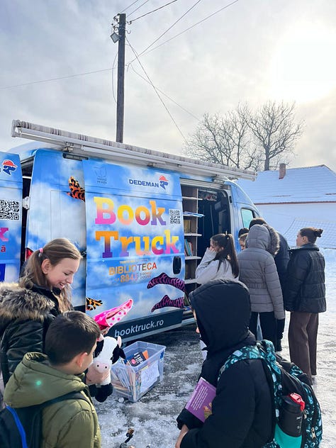 BookTruck la Poieni & Valea Drăganului