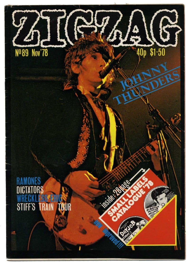 JOHNNY THUNDERS: Lonely planet boy in London