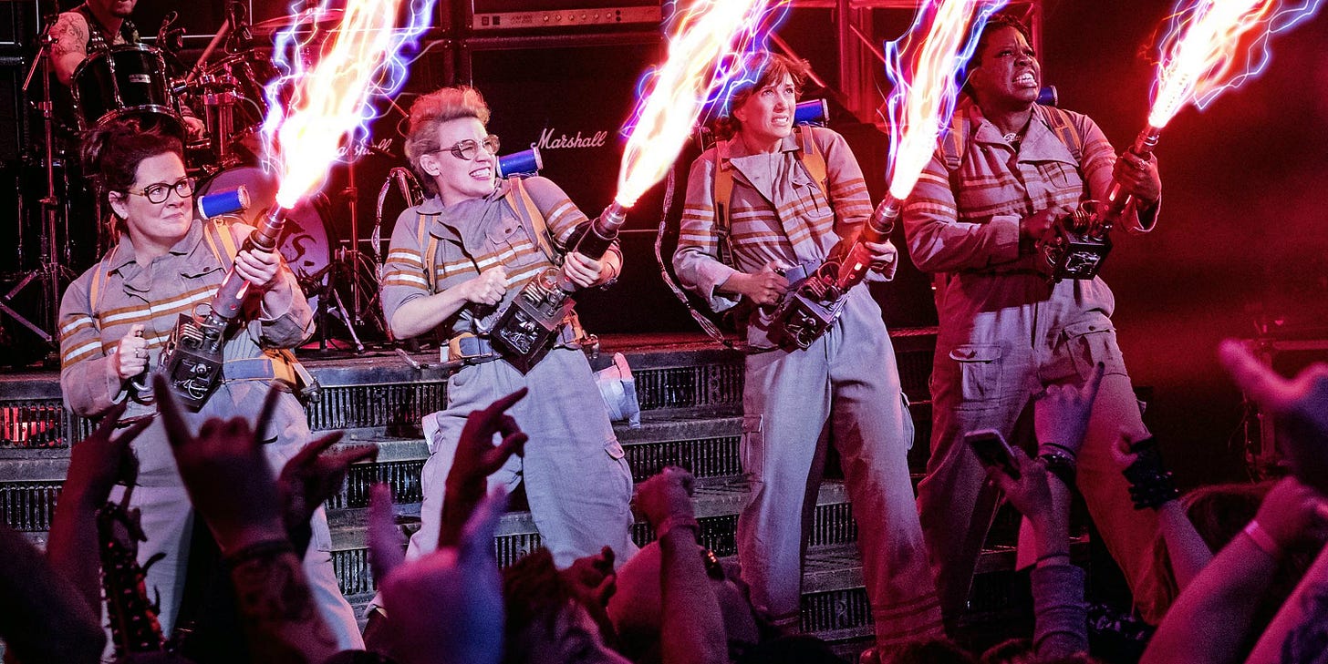 Ghostbusters remake Kristen Wiig, Kate McKinnon, and Melissa McCarthy Ghostbusters remake Kristen Wiig, Kate McKinnon, and Melissa McCarthy